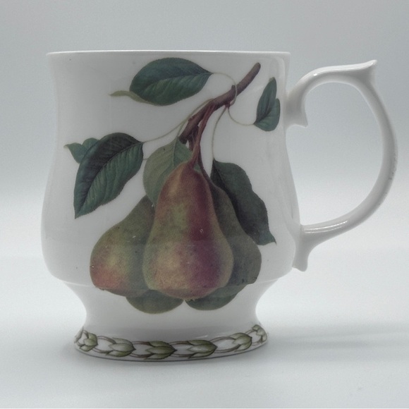 Hooker’s Fruit Other - Hooker's Fruit By Queen’s Fine Bone China Pear Footed Mug
